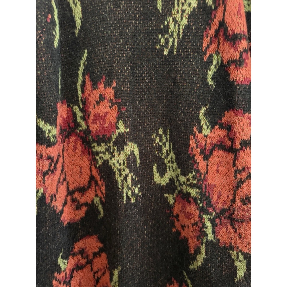 Free People Flower Power Boho Cardigan Sweater Women's Size Medium - Picture 11 of 13